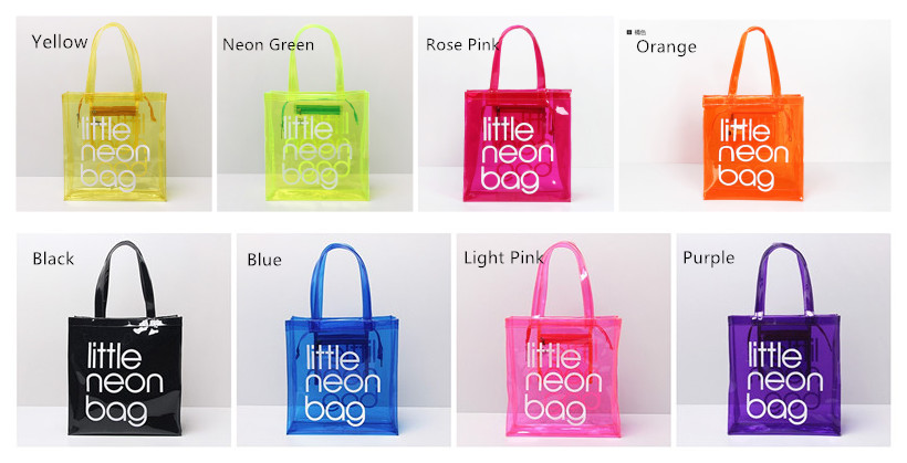 Clear Stadium Bag for Security Travel Shopping Sports and Work