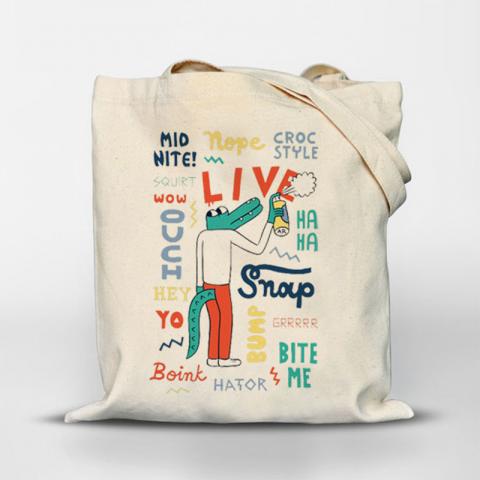 Embroidered Tote Bags