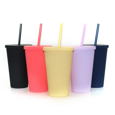 Tumblers with Straw