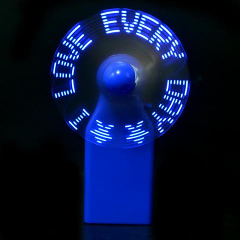 led hand fan