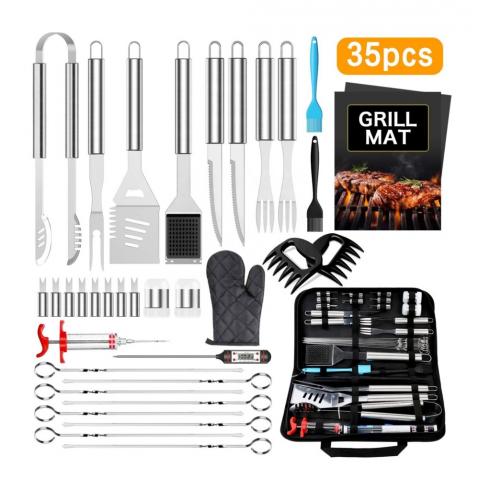 35 PCS BBQ Grilling Accessories