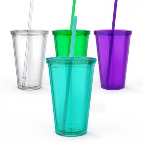 Plastic acrylic Tumbler clear acrylic mug cups