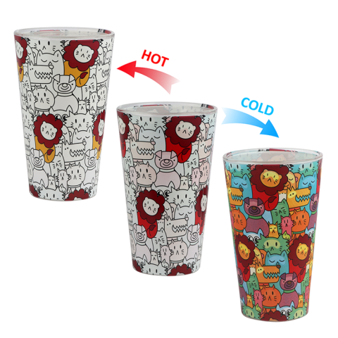 Color Changing Cup Drinkware Glass Cup